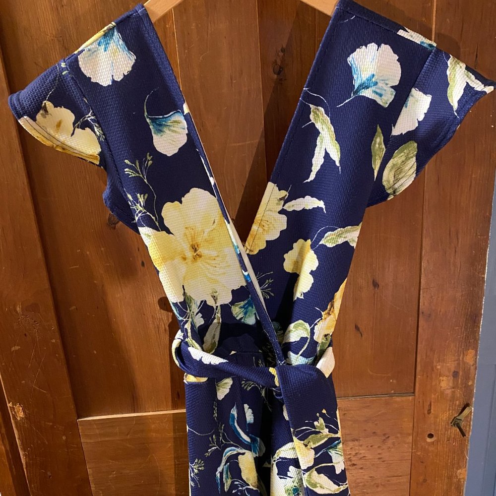 ASOS Floral A-Line Midi Dress